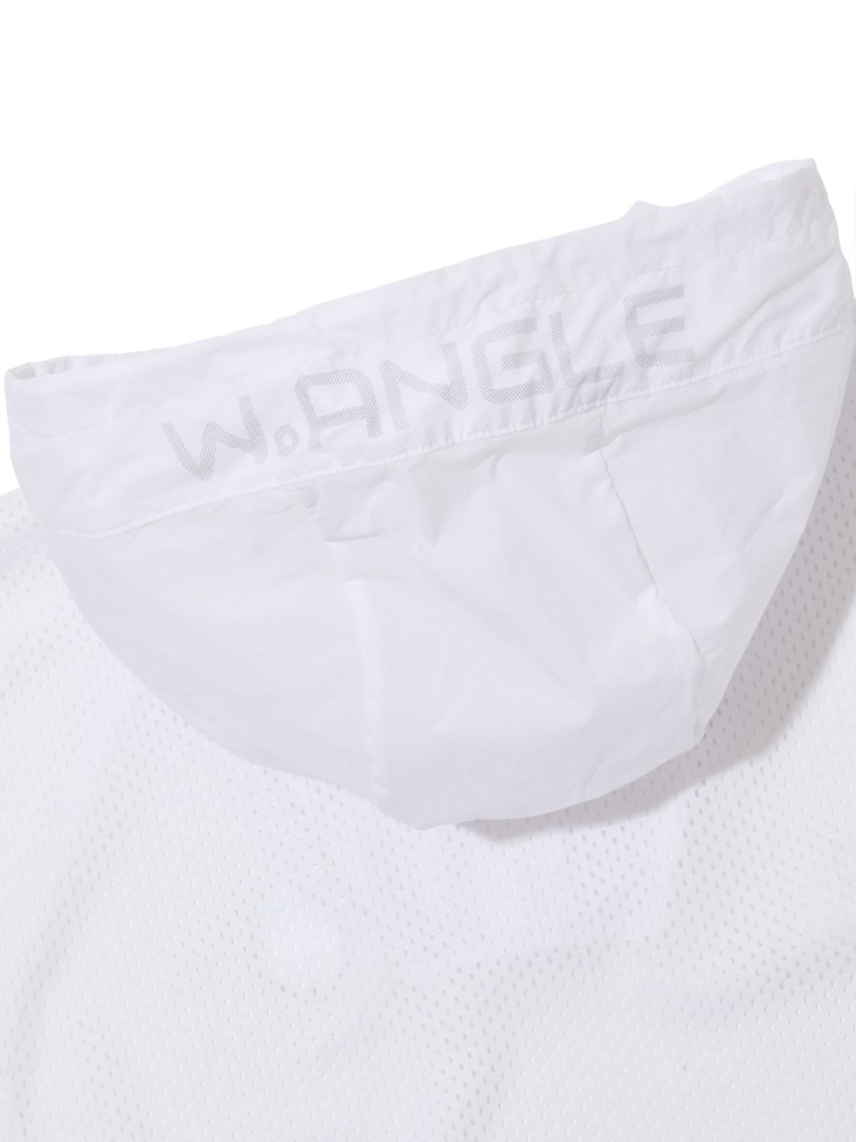 와이드앵글(WIDEANGLE) CO 하이브리드 우븐 믹스 베스트 L_White