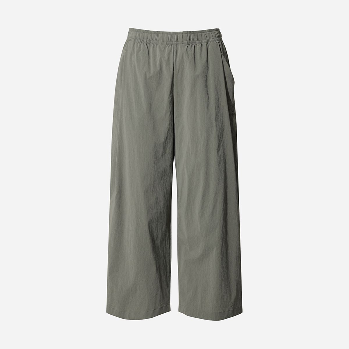 디오디(DOD) 여성)마이로 와이드 팬츠(DARK GREY)