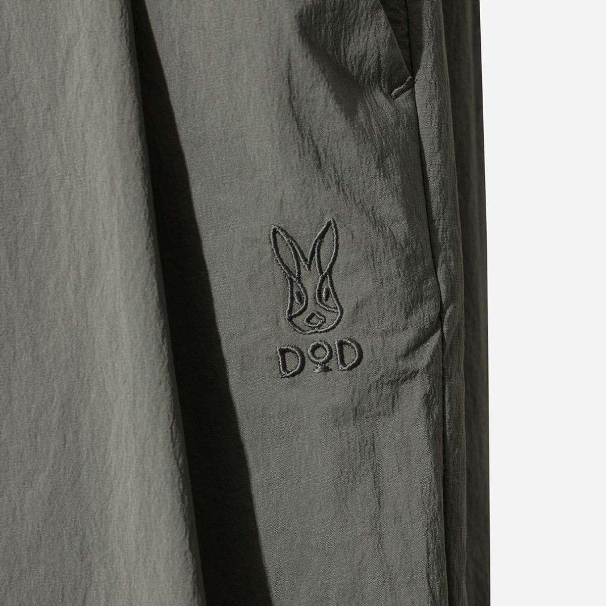 디오디(DOD) 여성)마이로 와이드 팬츠(DARK GREY)