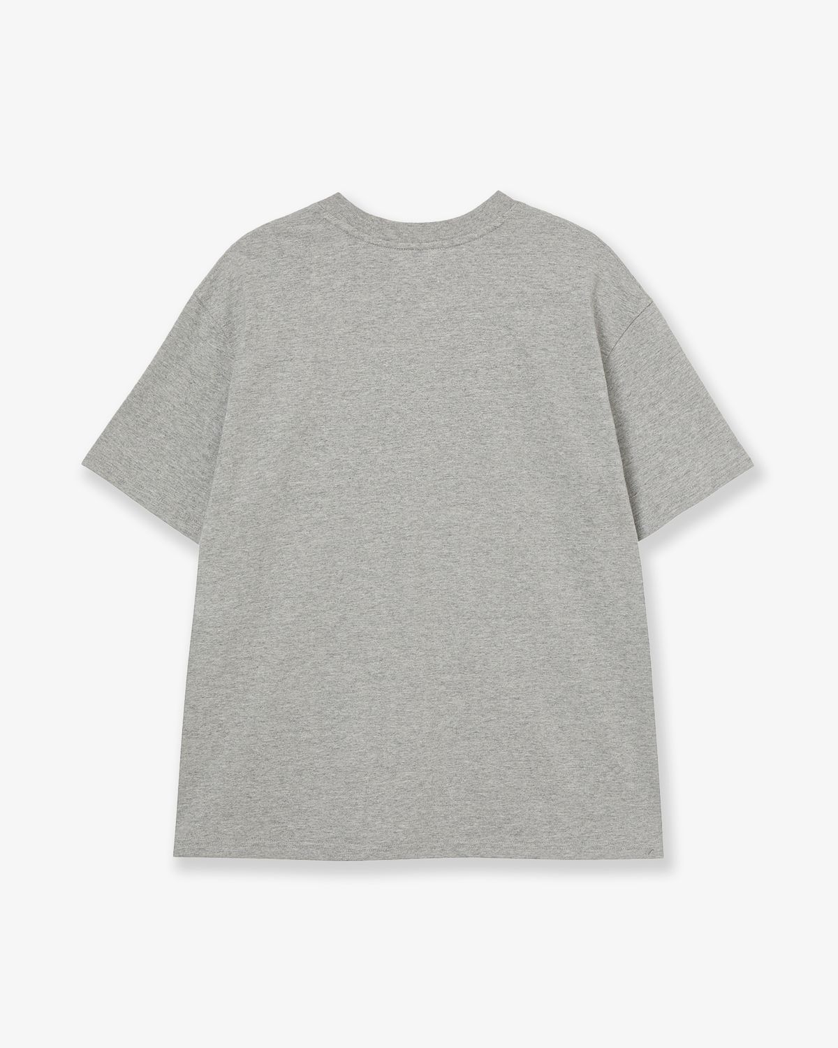 에이이에이이(AEAE) WEB LOGO T-SHIRTS [GREY/PINK]