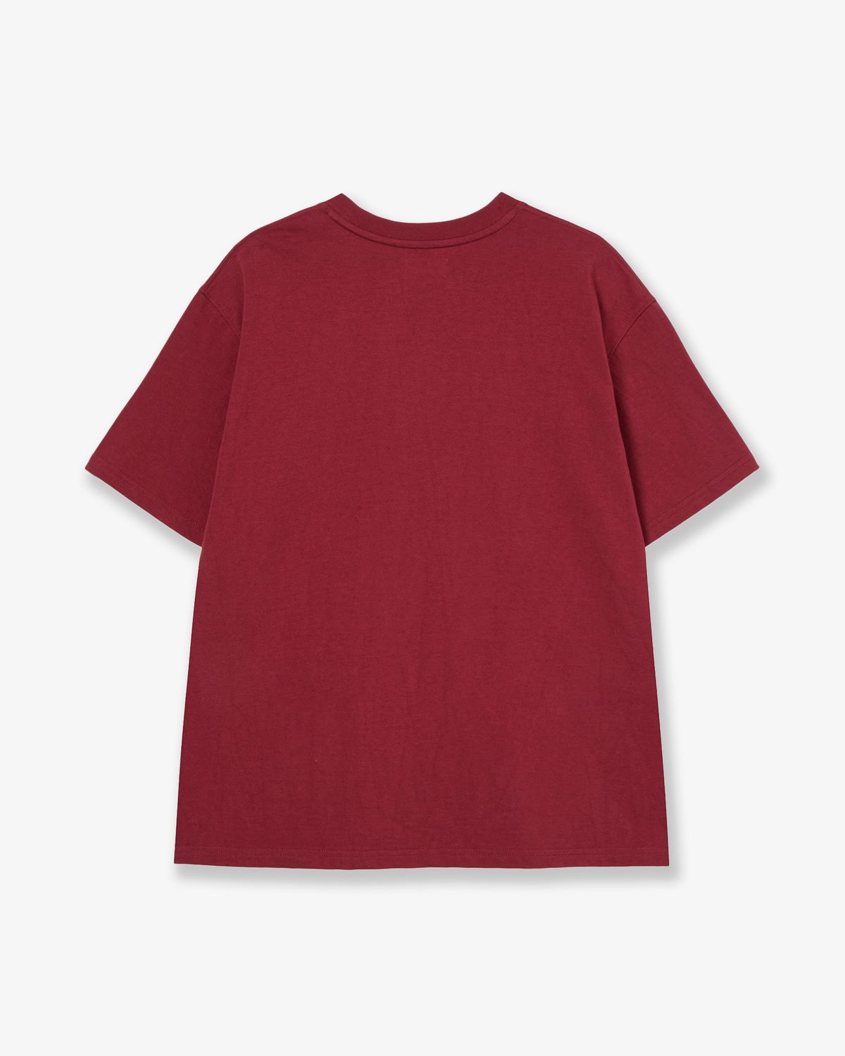 에이이에이이(AEAE) WEB LOGO T-SHIRTS [DEEP RED]