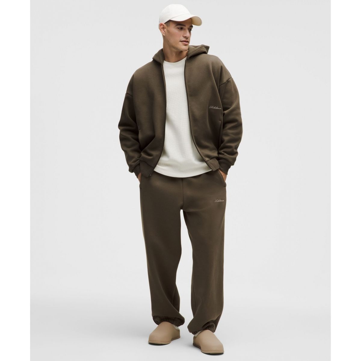 룰루레몬(LULULEMON) 멘즈 빅 코지 풀집 후디  OVBR