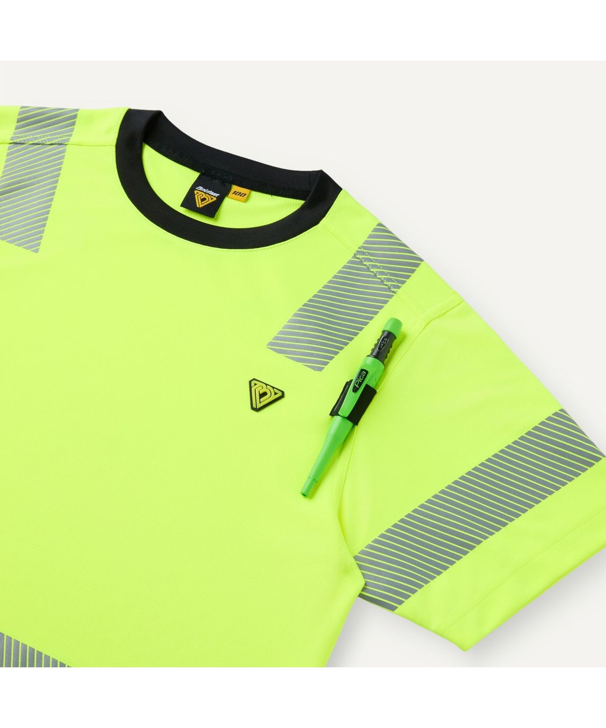볼디스트(BOLDEST) HI-VIS 반팔 티셔츠 2DTAX26012YEN