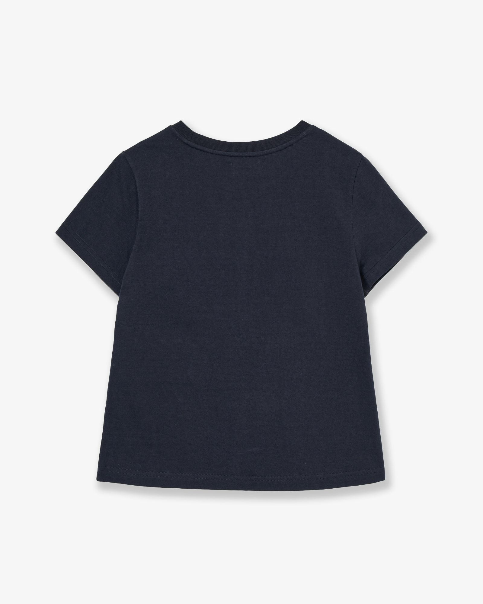 MUSINSA公式 | AEAE COLOR DOT LOGO TEE [NAVY]