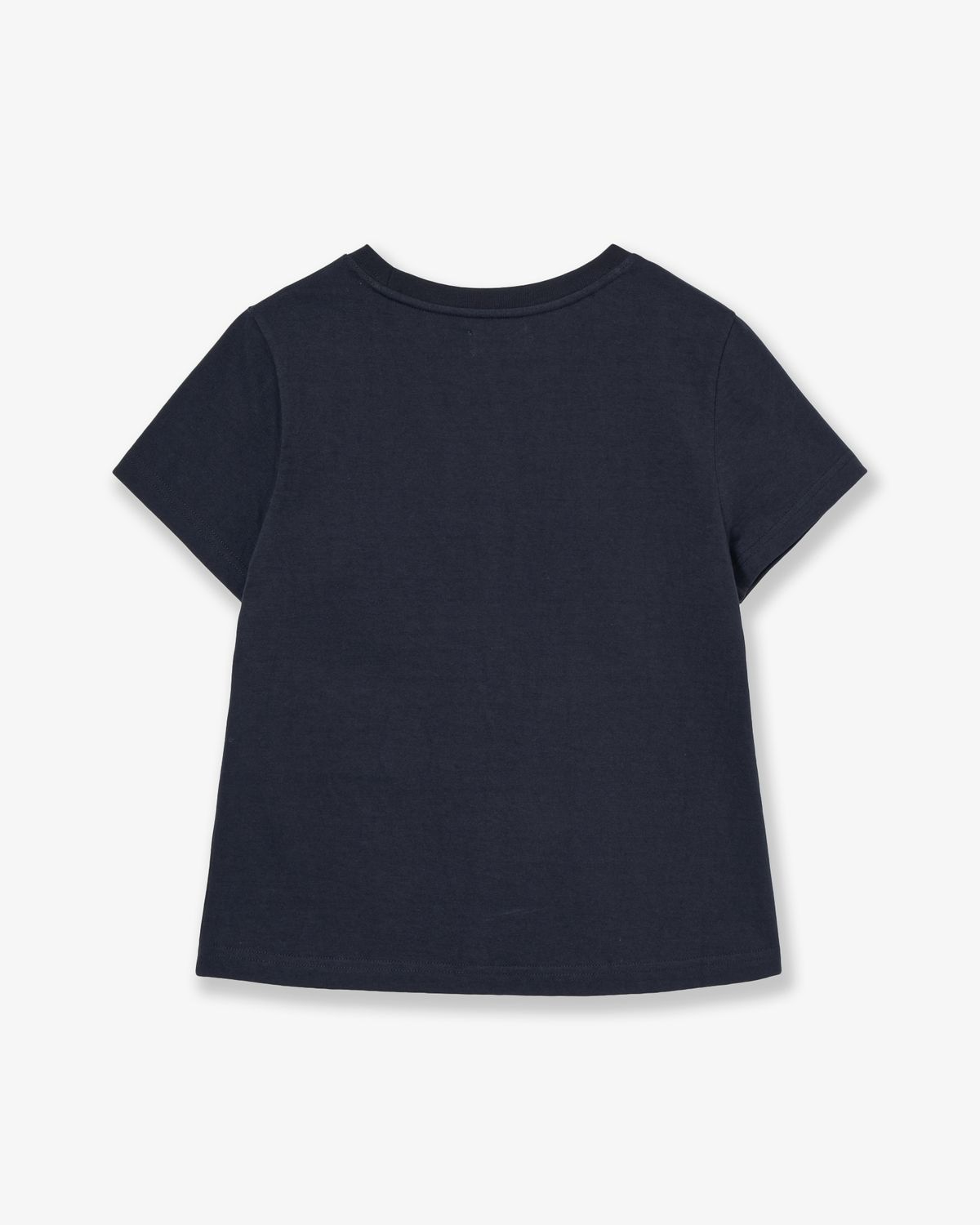 에이이에이이(AEAE) COLOR DOT LOGO TEE [NAVY]