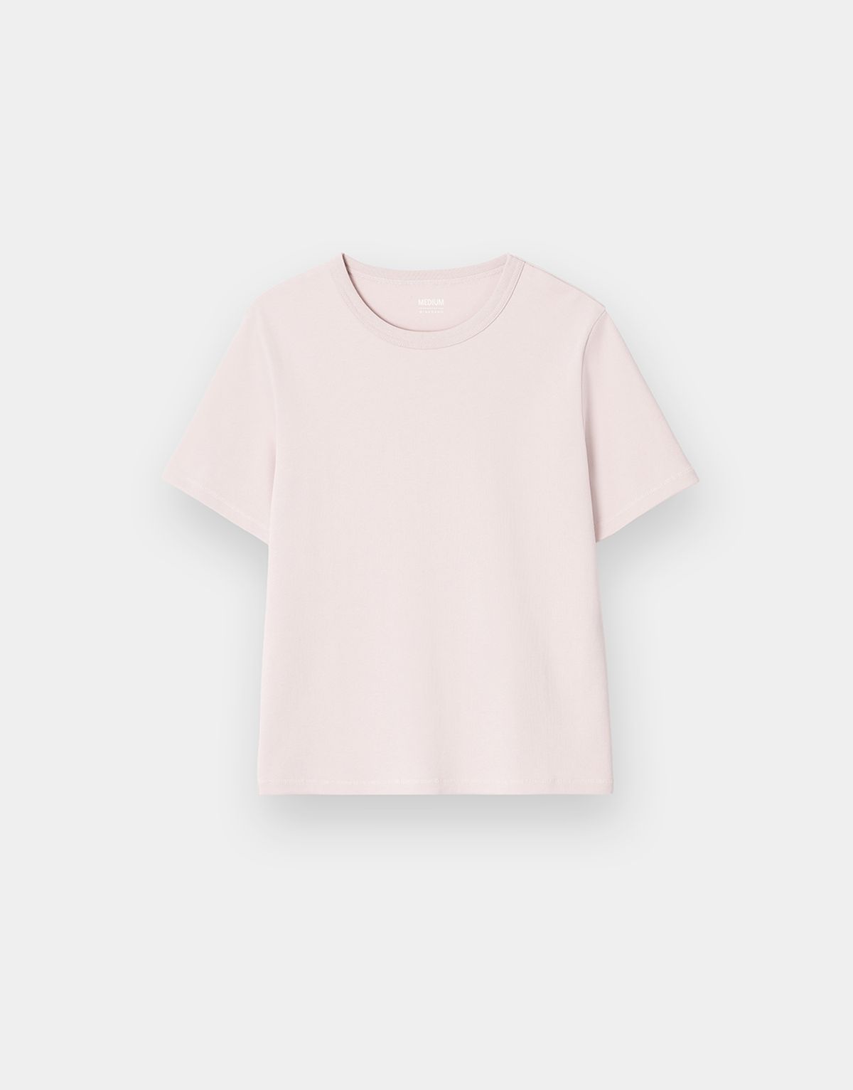 지오다노(GIORDANO) 인터락 크루넥 반팔 티셔츠 326520 [5color]