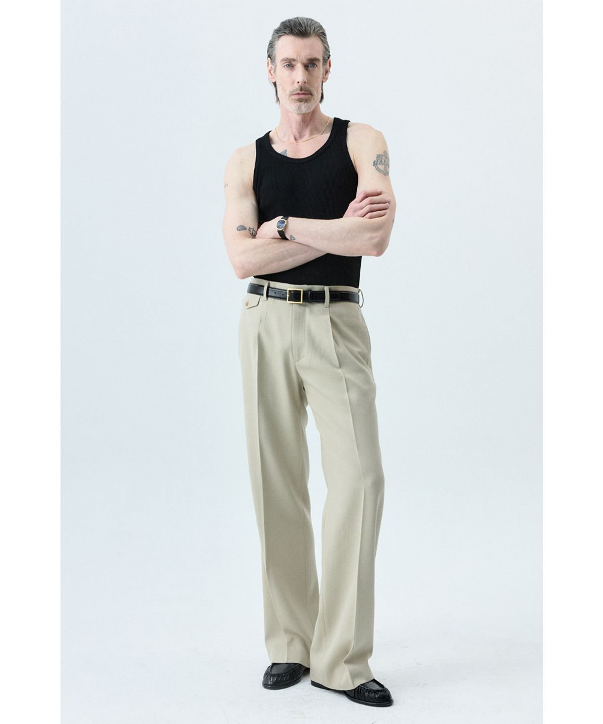 세비지(SAVAGE) Sleevelesss Top - Black