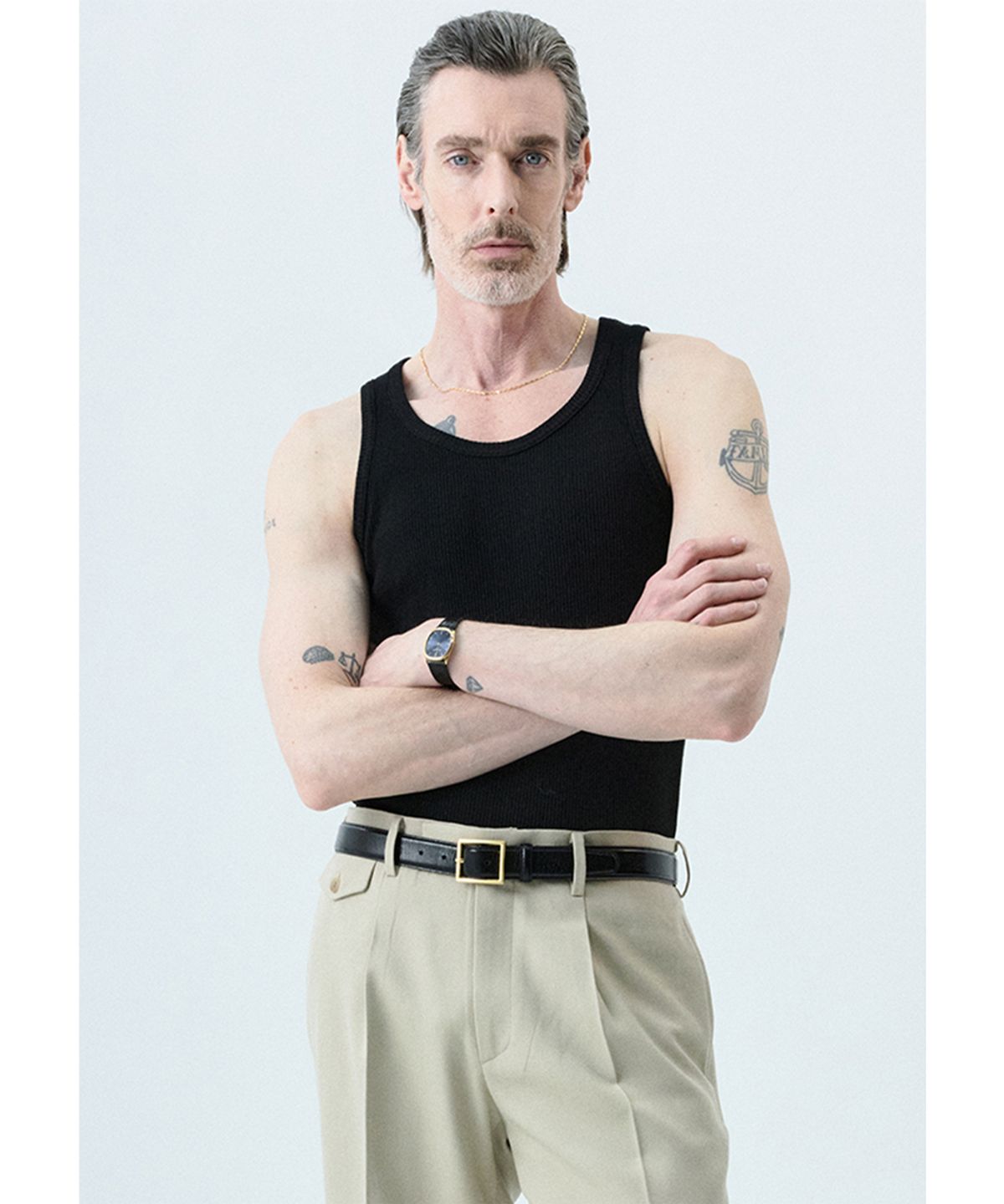 세비지(SAVAGE) Sleevelesss Top - Black