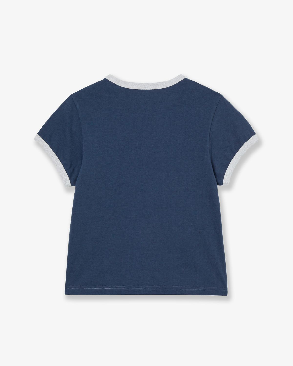 에이이에이이(AEAE) WEB LOGO RINGER TEE [INDIGO]