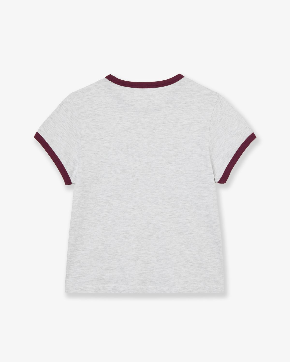 에이이에이이(AEAE) WEB LOGO RINGER TEE [LIGHT GREY]