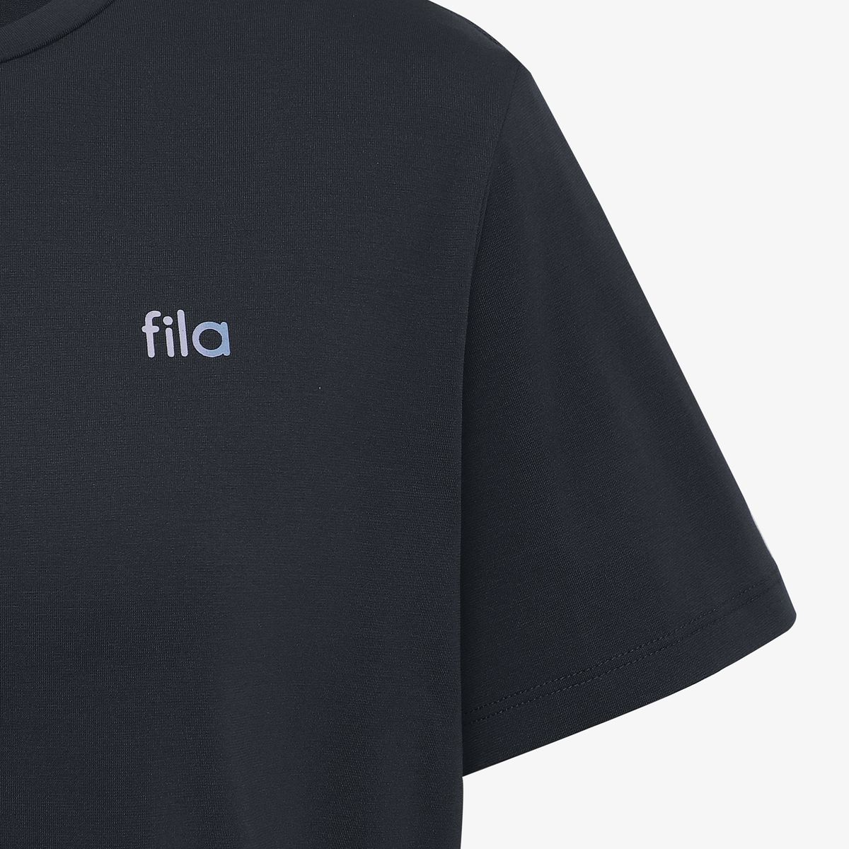 휠라(FILA) Drywave 세미크롭 그래픽 반팔티(FS262RS02F004006)
