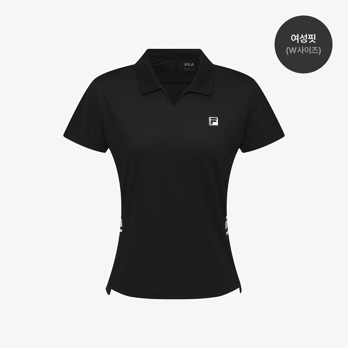 휠라(FILA) 테니스 Drywave 클럽매치 자카드 카라티(FS262TS11U001001)