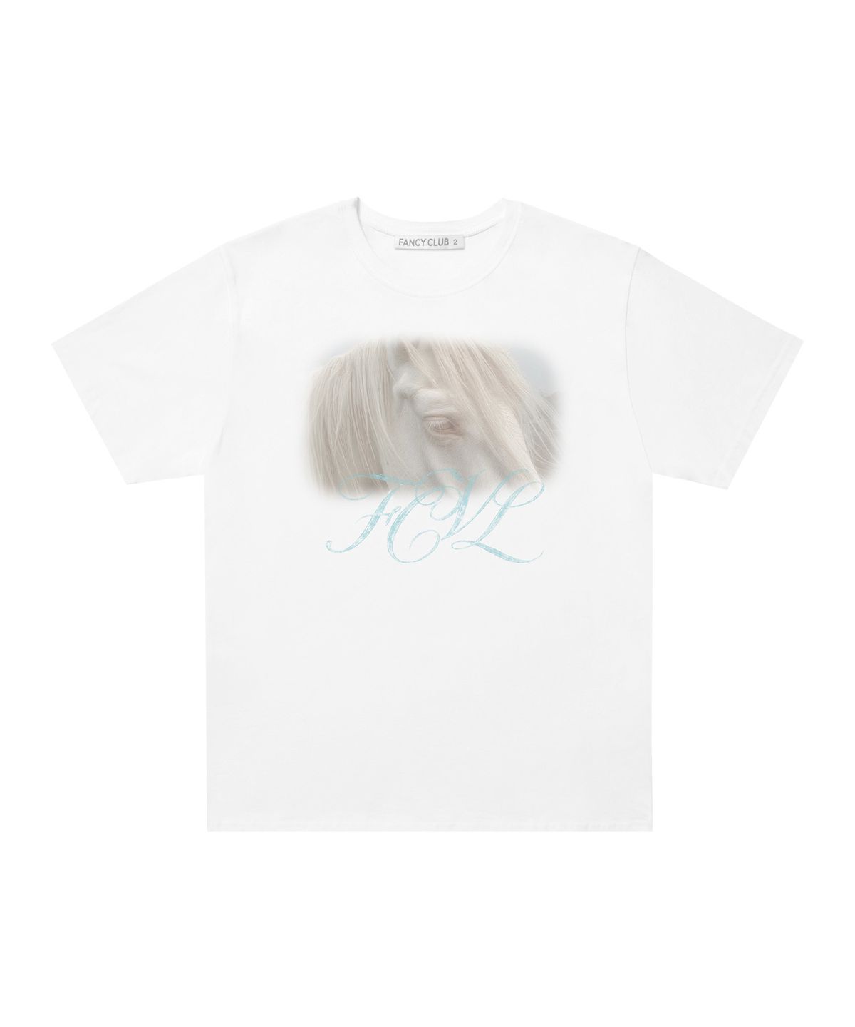 팬시클럽(FANCY CLUB) FCL 홀스 티 (WHITE) F26QB119