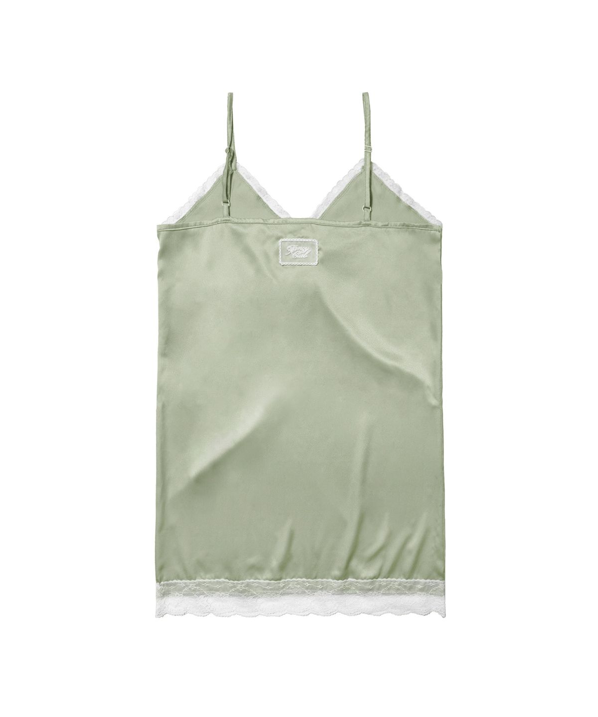팬시클럽(FANCY CLUB) 레이스 슬립 원피스 (GREEN) F26QD149