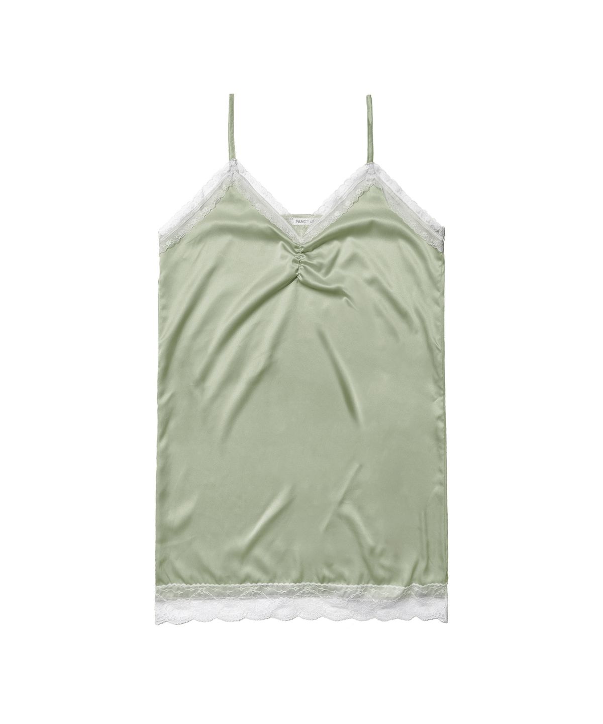 팬시클럽(FANCY CLUB) 레이스 슬립 원피스 (GREEN) F26QD149
