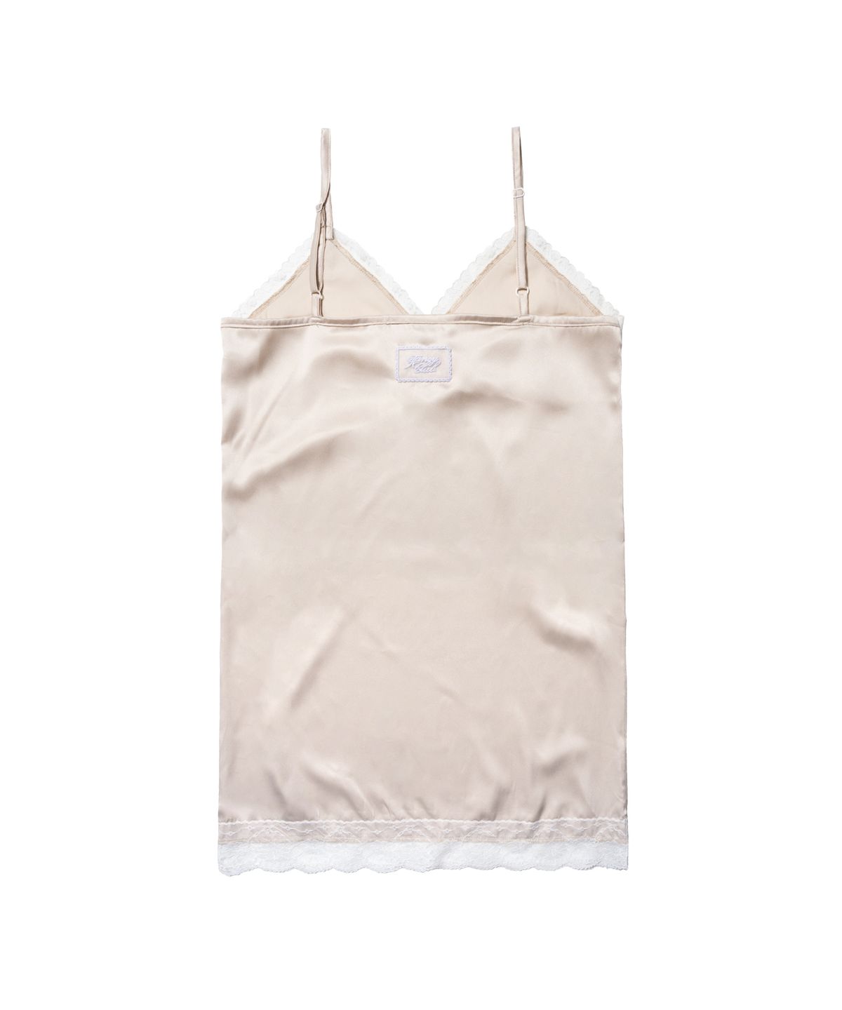 팬시클럽(FANCY CLUB) 레이스 슬립 원피스 (PINK BEIGE) F26QD149