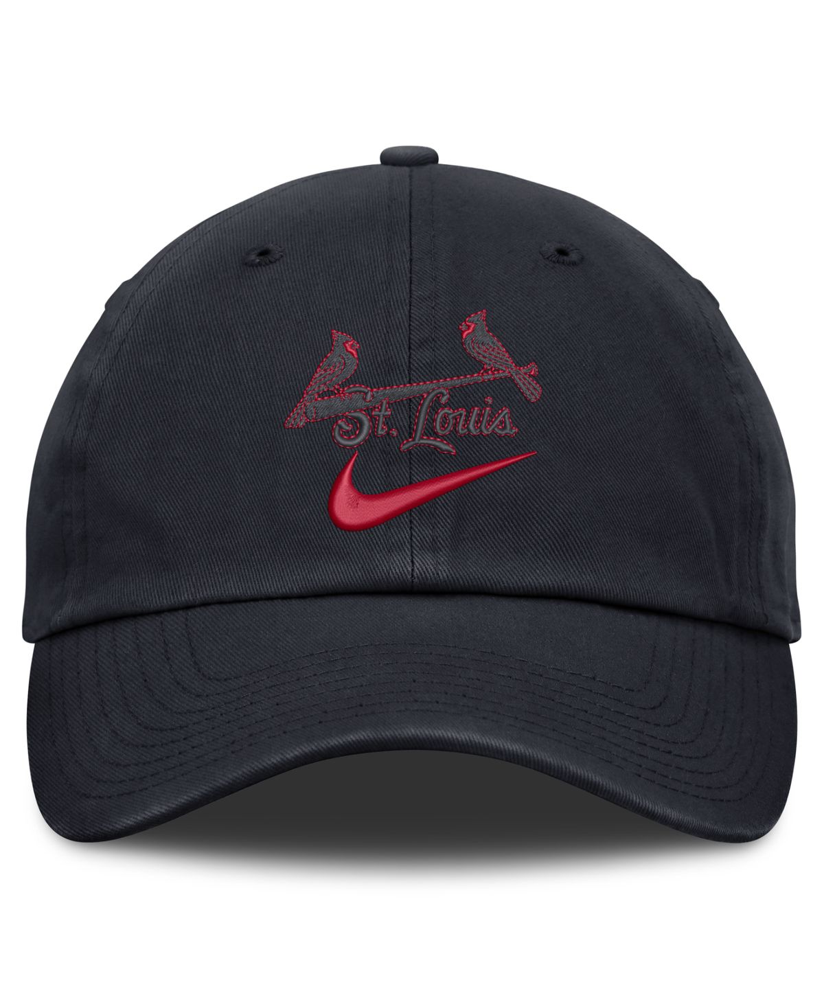 파나틱스(FANATICS) 세인트 루이스 카디널스 나이키 프라임타임 클럽 언스트럭처 오가닉 코튼 캡 - 피치 블루