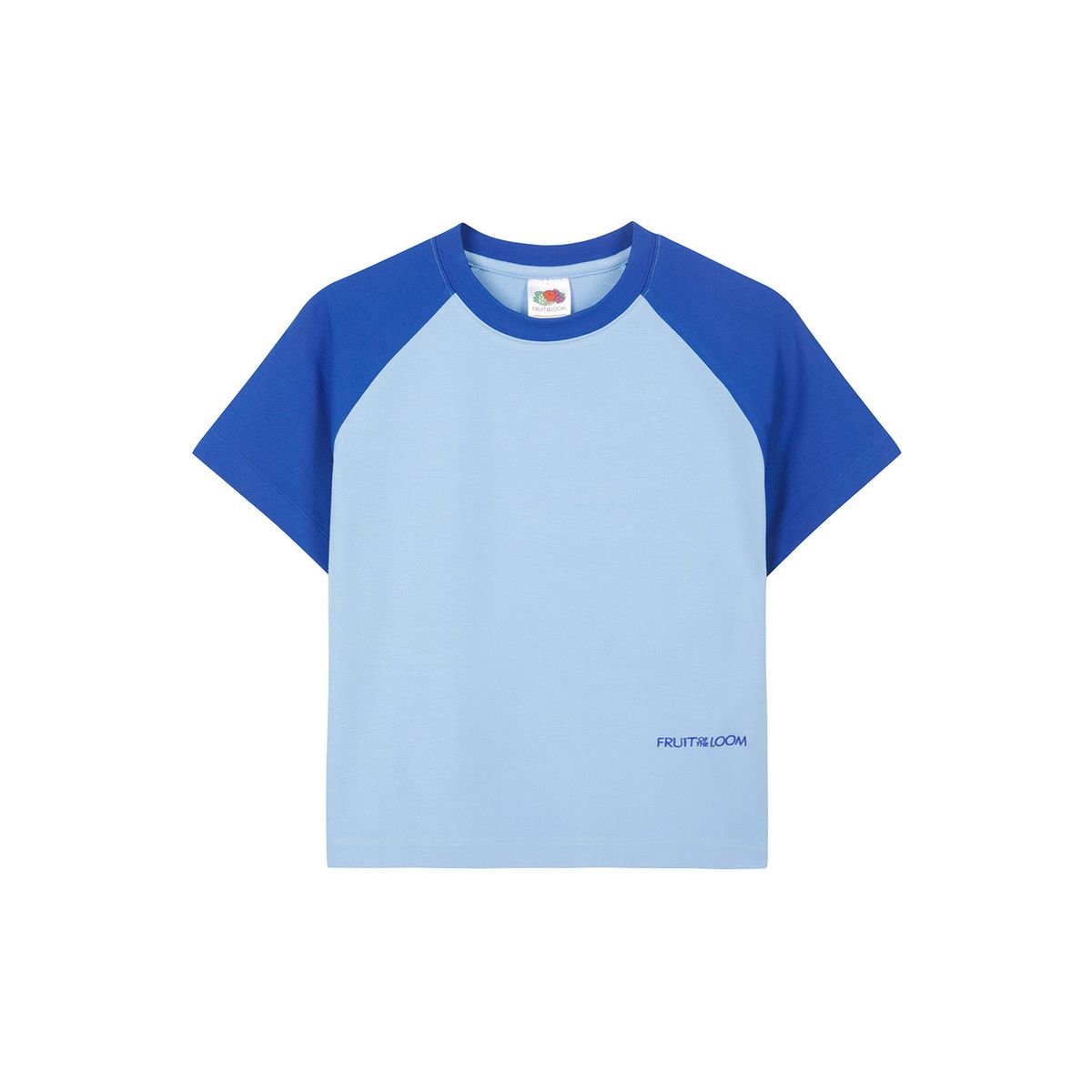 프룻오브더룸(FRUIT OF THE LOOM) 원포인트 나그랑 크롭티(3COLOR)