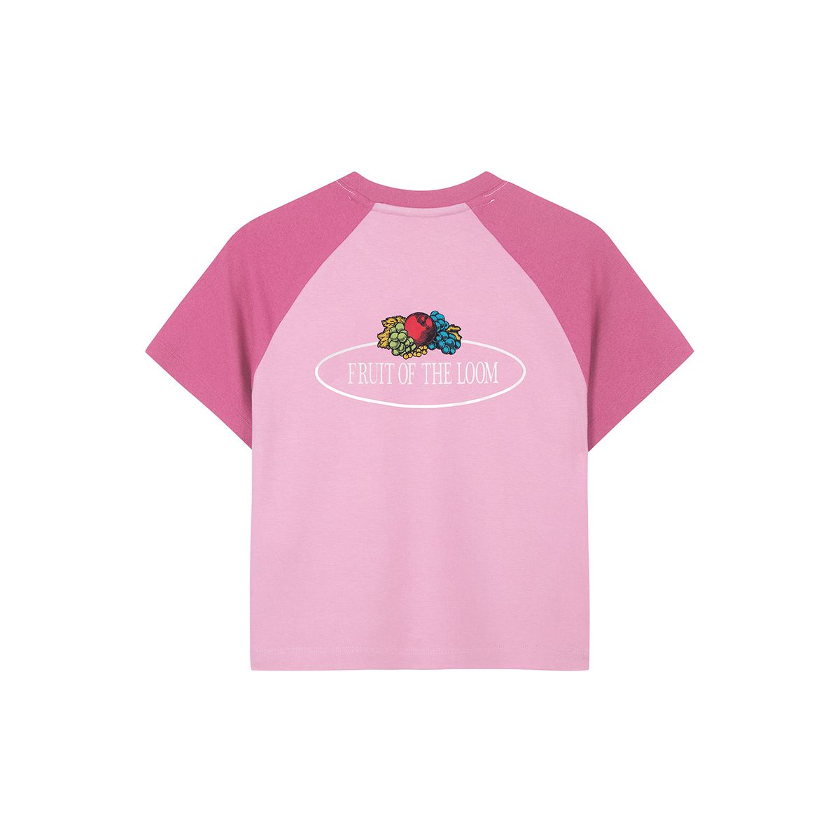 프룻오브더룸(FRUIT OF THE LOOM) 원포인트 나그랑 크롭티(3COLOR)