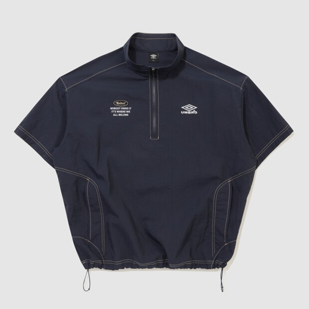 엄브로(UMBRO) 크리스피 타슬란 반팔 아노락 네이비 UR224CWT59