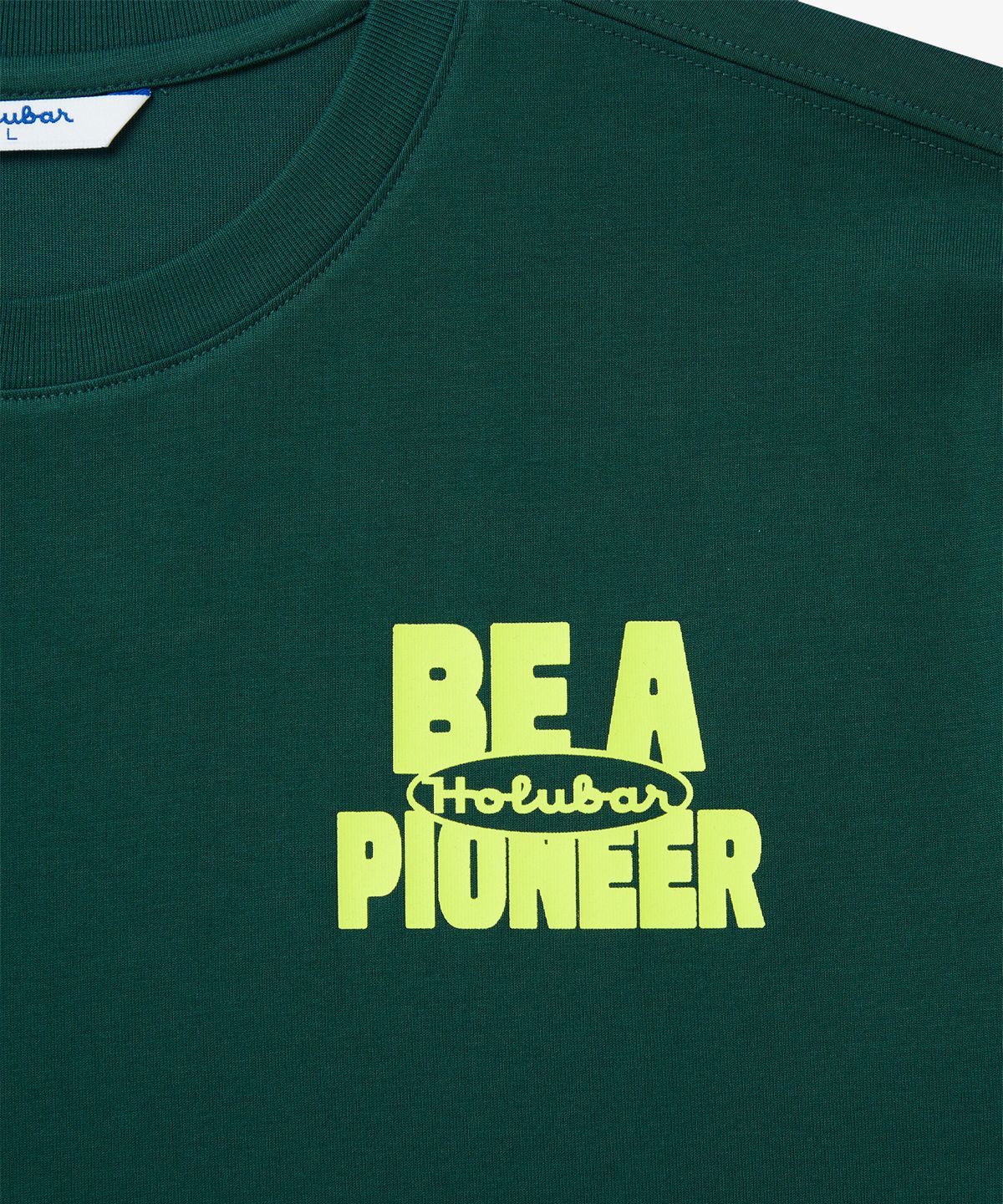홀루바(HOLUBAR) Backpacking Graphic T Shirt Deep Green
