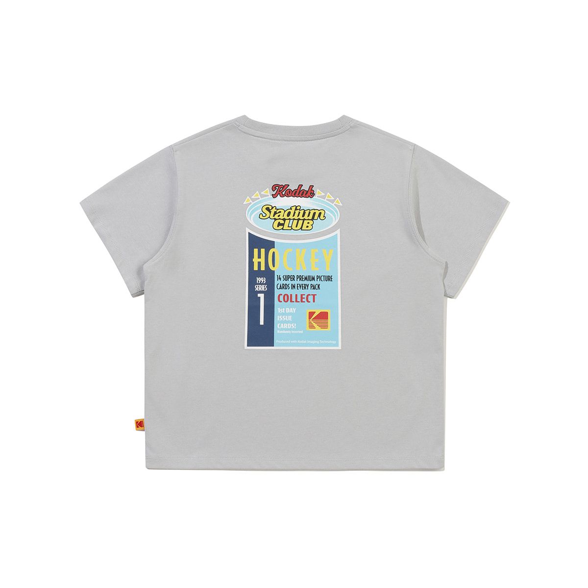코닥 키즈(KODAK KIDS) 스테디움 클럽 에어로쿨 반팔 티셔츠 키즈 MELANGE GREY