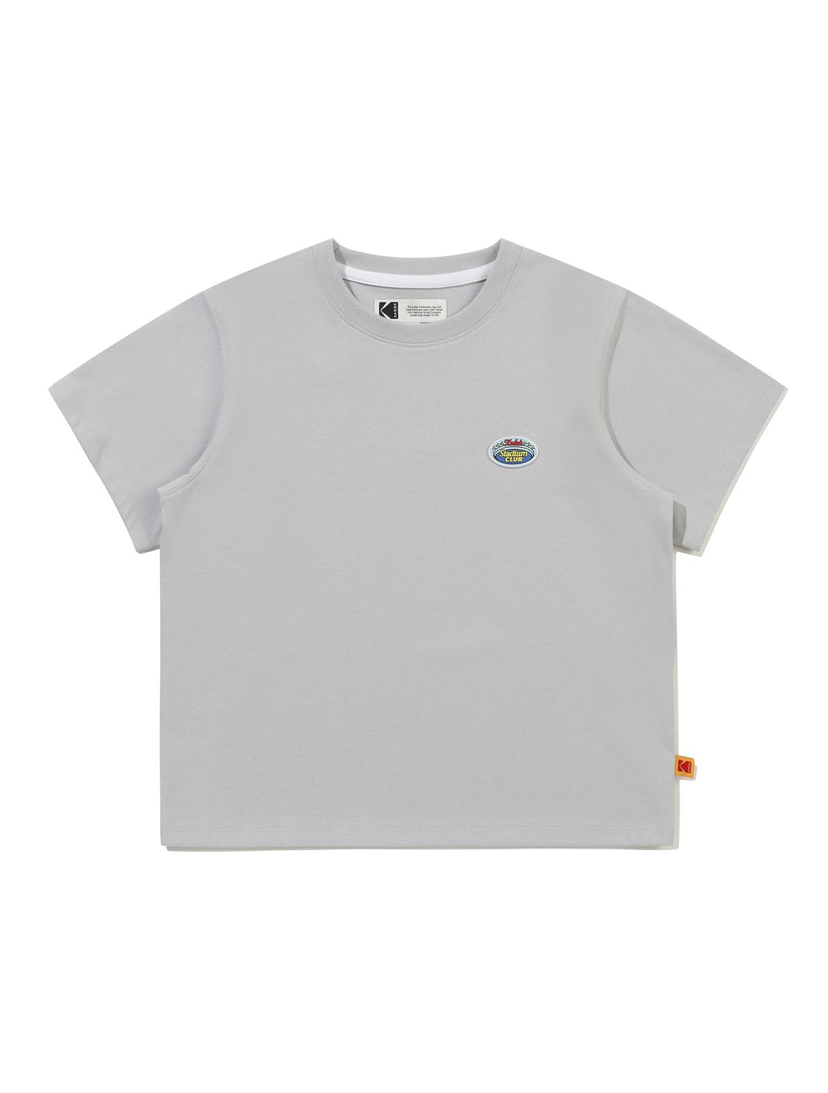 코닥 키즈(KODAK KIDS) 스테디움 클럽 에어로쿨 반팔 티셔츠 키즈 MELANGE GREY
