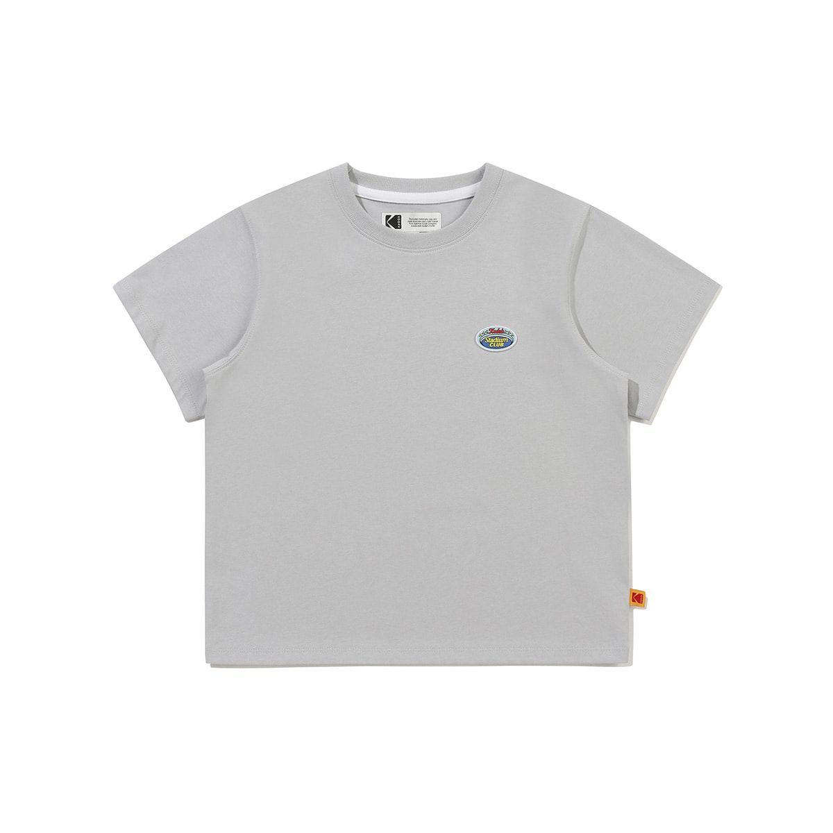 코닥 키즈(KODAK KIDS) 스테디움 클럽 에어로쿨 반팔 티셔츠 키즈 MELANGE GREY