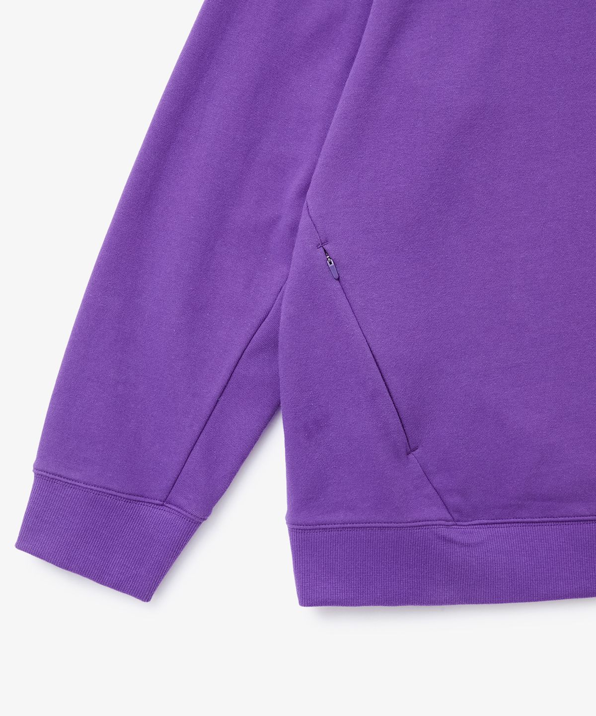홀루바(HOLUBAR) Basic Logo Sweatshirt Purple
