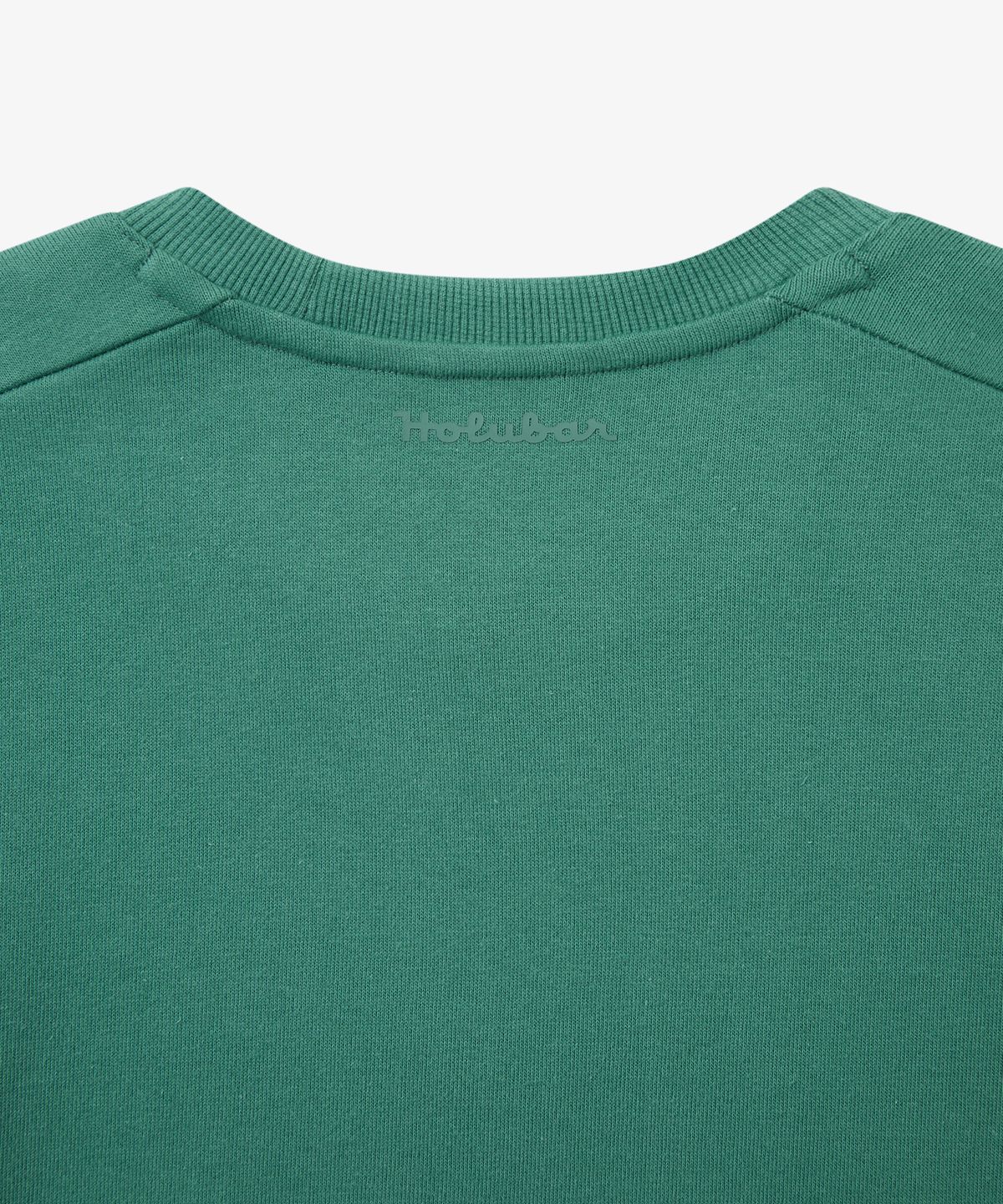 홀루바(HOLUBAR) Basic Logo Sweatshirt Green