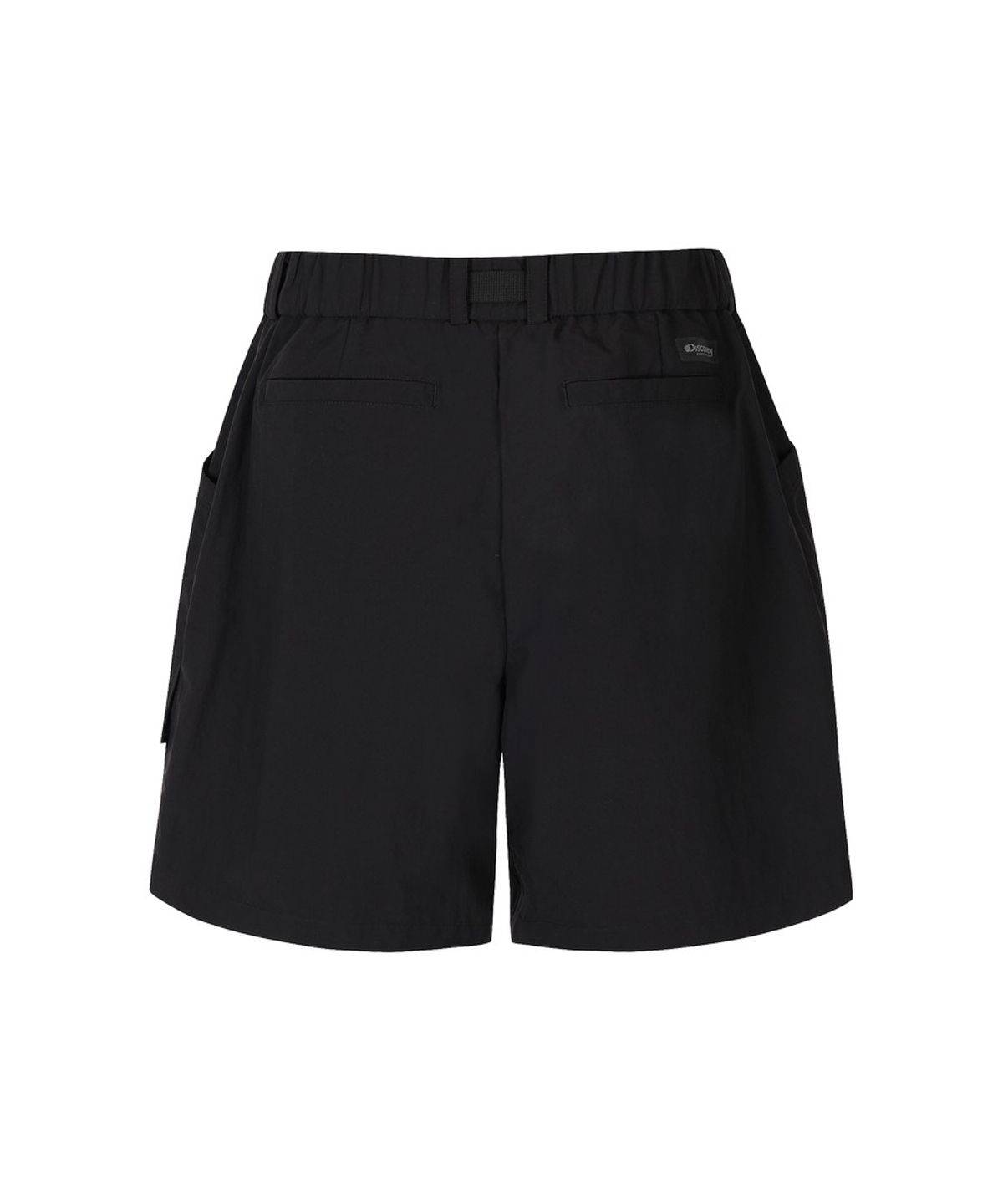 디스커버리 익스페디션(DISCOVERY EXPEDITION) 여성 프레시벤트 벨티드 카고쇼츠 (BLACK)