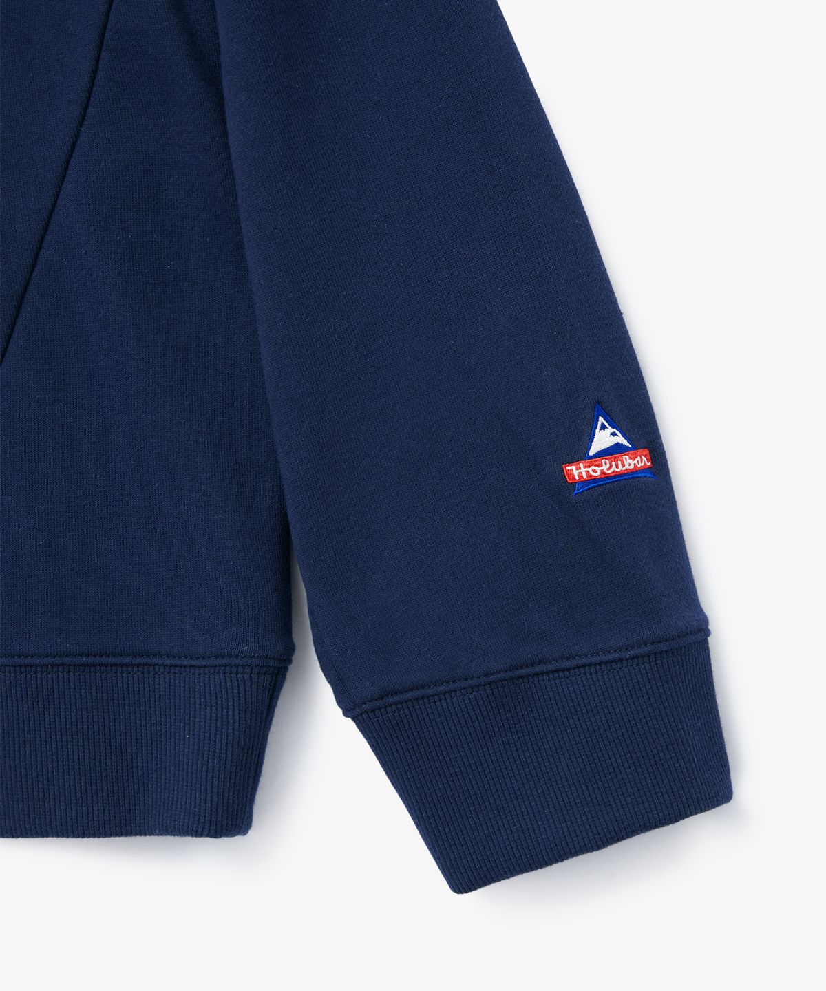 홀루바(HOLUBAR) Basic Logo Sweatshirt Navy