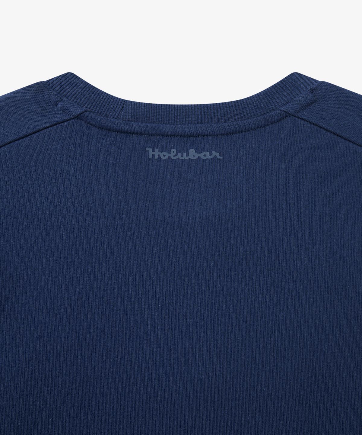 홀루바(HOLUBAR) Basic Logo Sweatshirt Navy