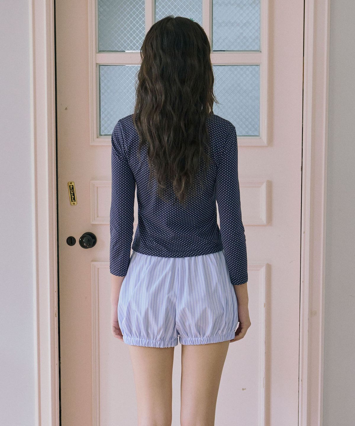 준준스페이스(JUNEJUNE SPACE) Bloomer Shorts_Blue(블루머 쇼츠_블루)