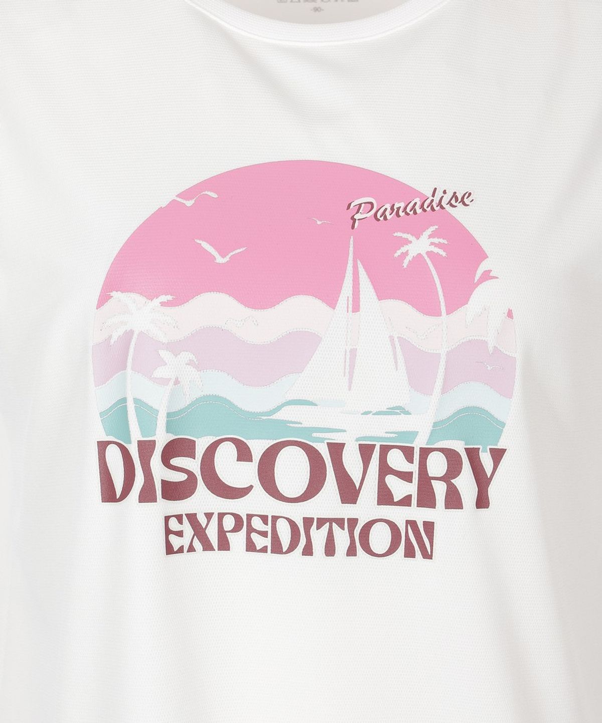 디스커버리 익스페디션(DISCOVERY EXPEDITION) 여성 슬리브리스 워터티셔츠 (WHITE)
