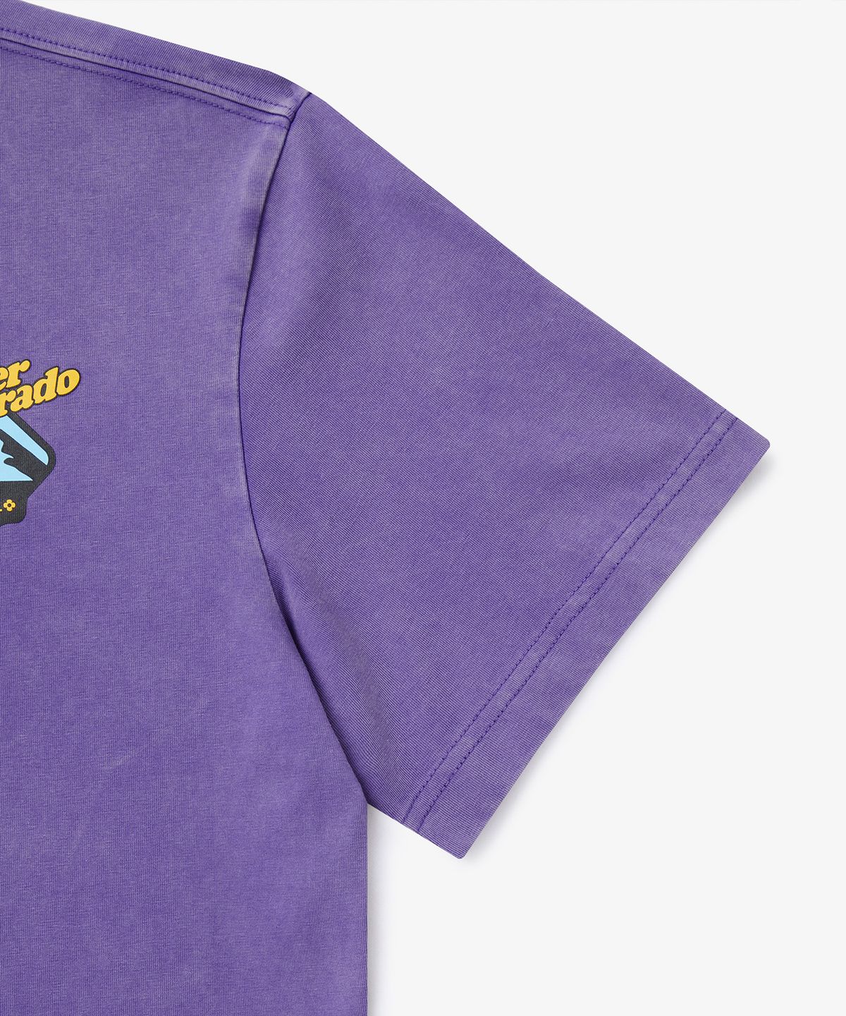 홀루바(HOLUBAR) Mountain Graphic T-shirt Purple