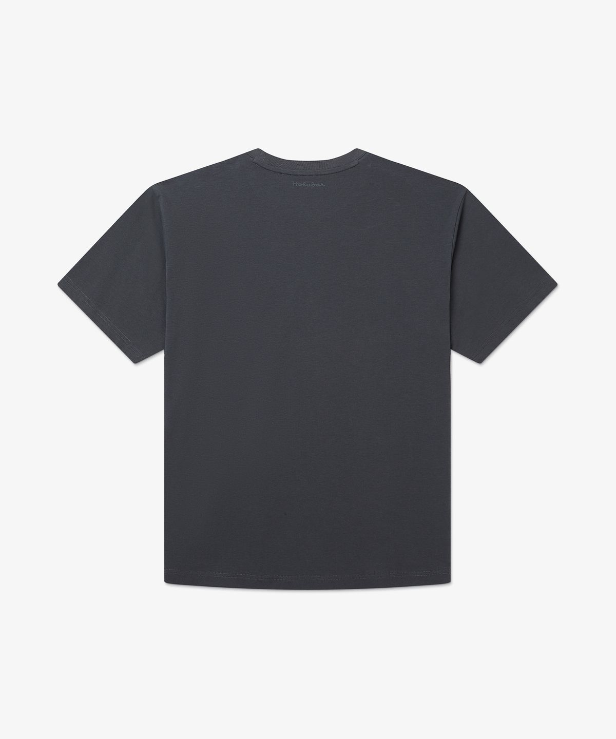 홀루바(HOLUBAR) Basic Logo T Shirt Charcoal