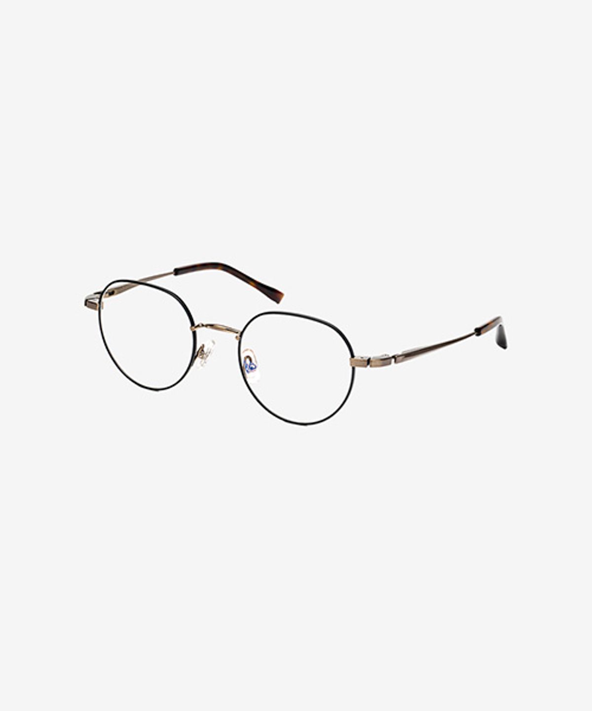 테츠오 아이웨어(TETSUO EYEWEAR) HANA(하나) 안경테 C1 BROWN&BLACK