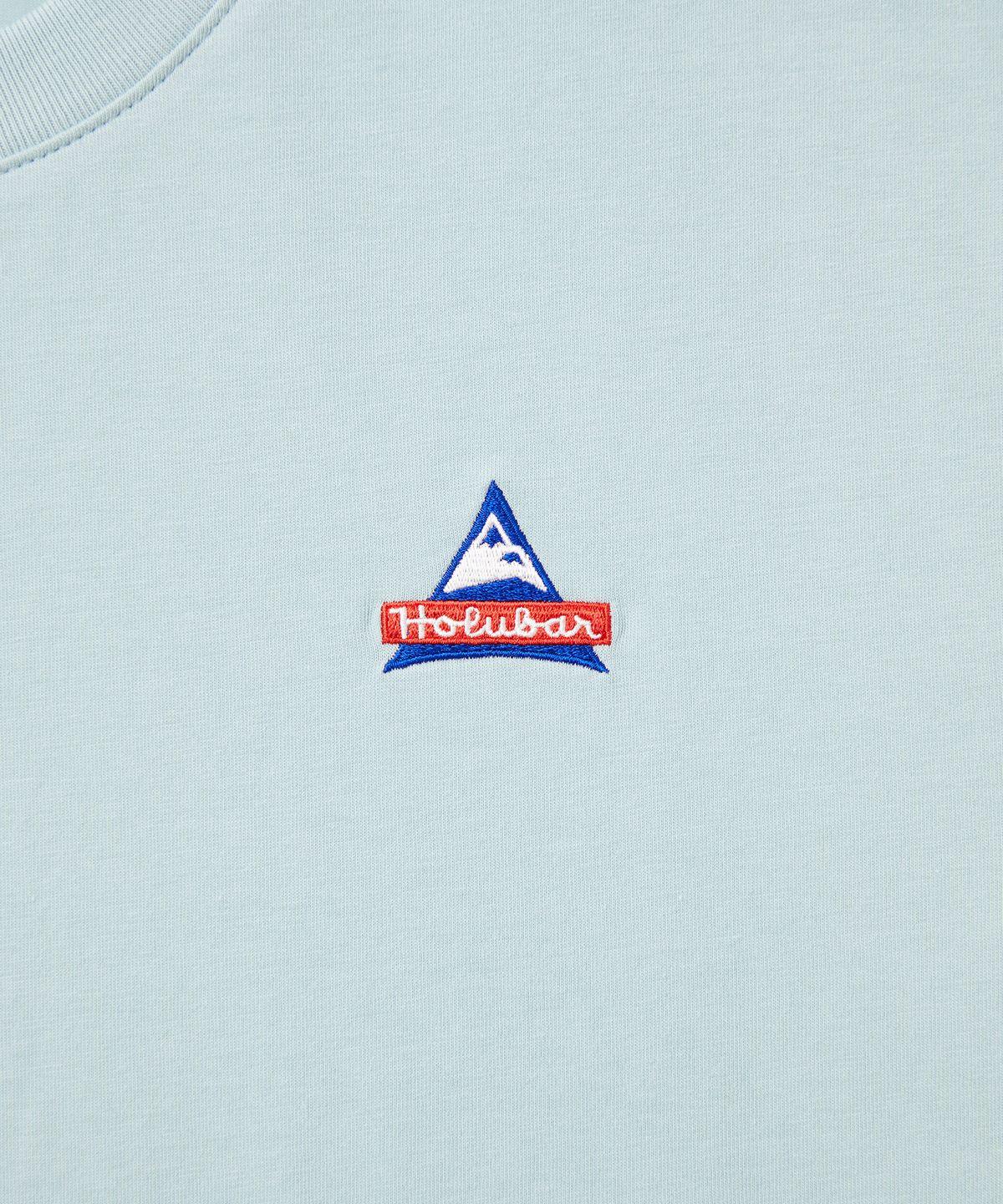 홀루바(HOLUBAR) Basic Logo T Shirt Mint