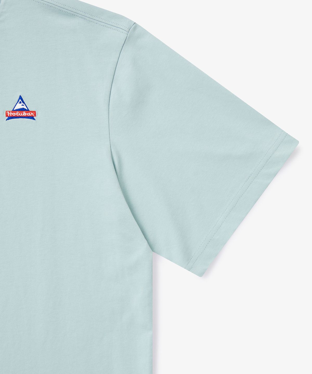 홀루바(HOLUBAR) Basic Logo T Shirt Mint
