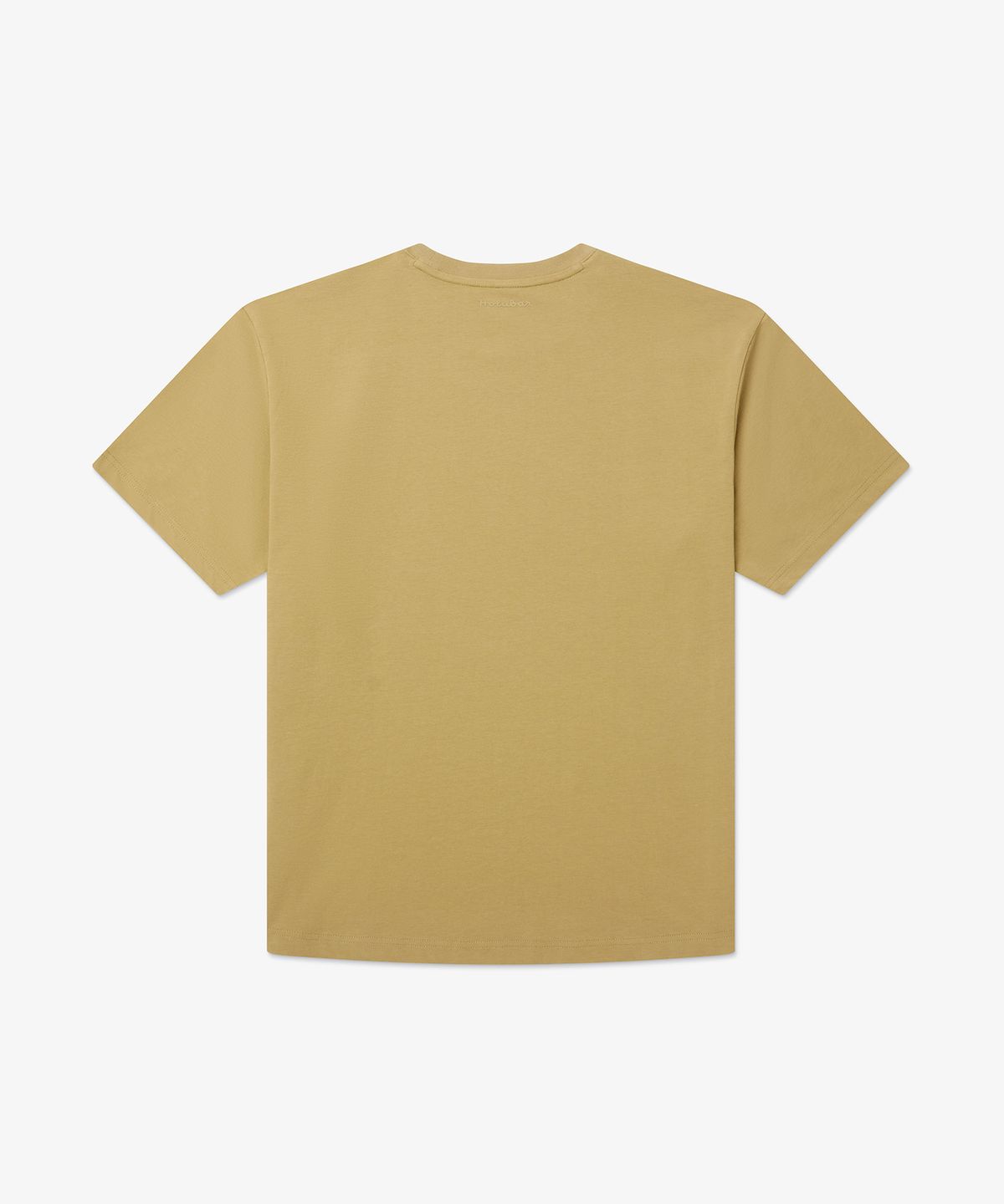 홀루바(HOLUBAR) Basic Logo T Shirt Beige