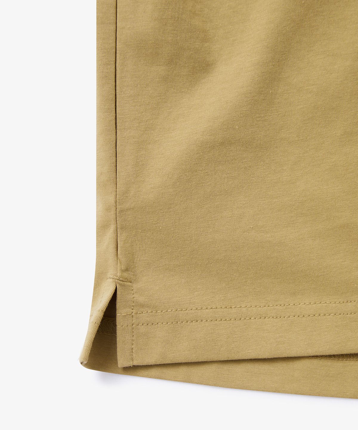 홀루바(HOLUBAR) Basic Logo T Shirt Beige