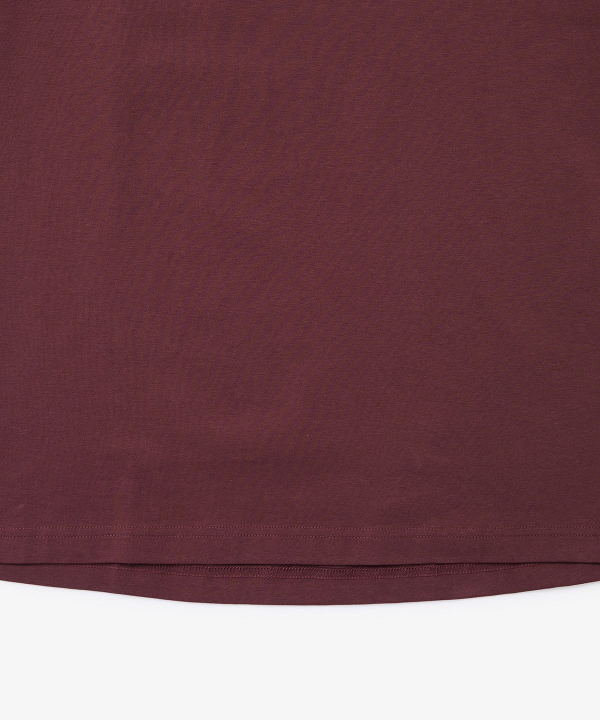 홀루바(HOLUBAR) Basic Logo T Shirt Burgundy