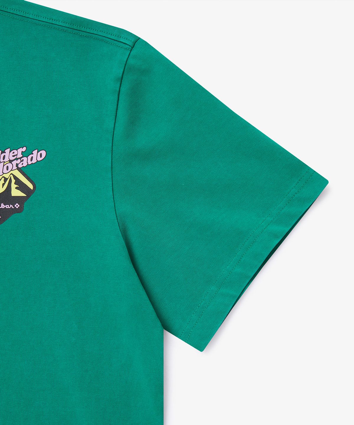 홀루바(HOLUBAR) Mountain Graphic T-shirt Green