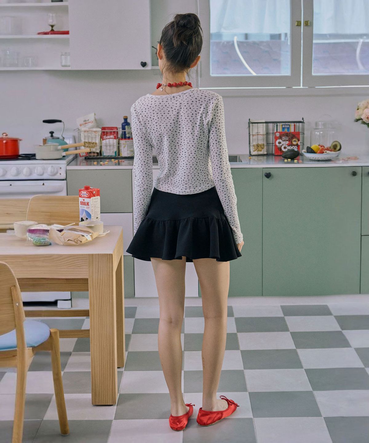 준준스페이스(JUNEJUNE SPACE) Punching Eyelet Cardigan_Ivory(펀칭 아일렛 가디건_아이보리)
