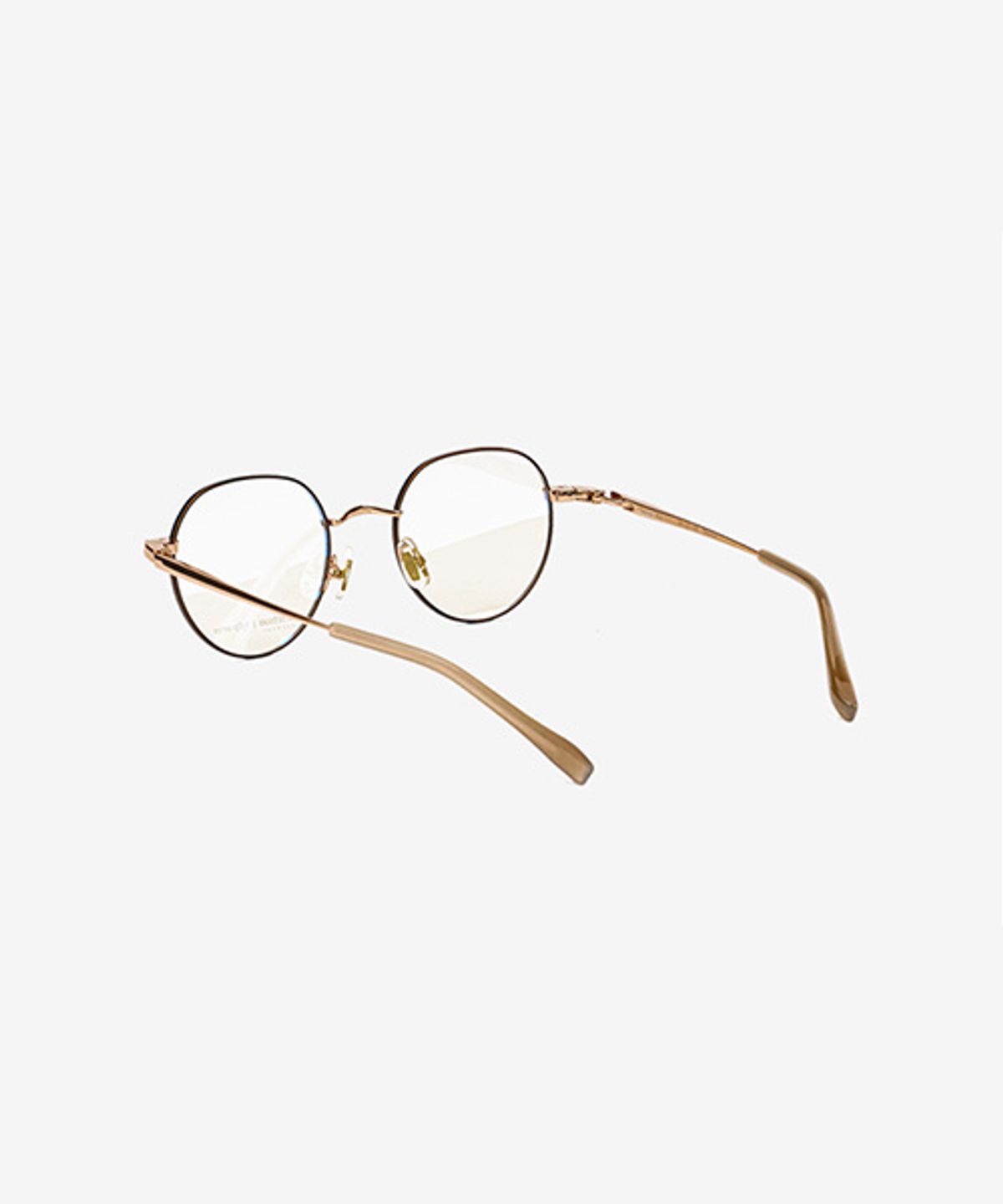 테츠오 아이웨어(TETSUO EYEWEAR) HANA(하나) 안경테 C2 BROWN&ROSEGOLD