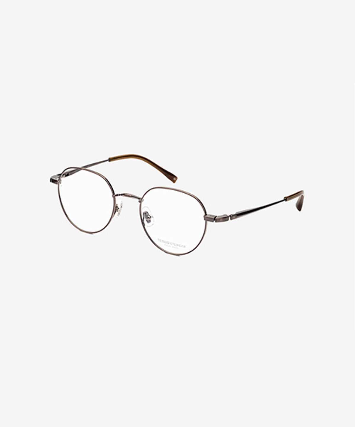 테츠오 아이웨어(TETSUO EYEWEAR) HANA(하나) 안경테 C4 ALL BRONZE BROWN