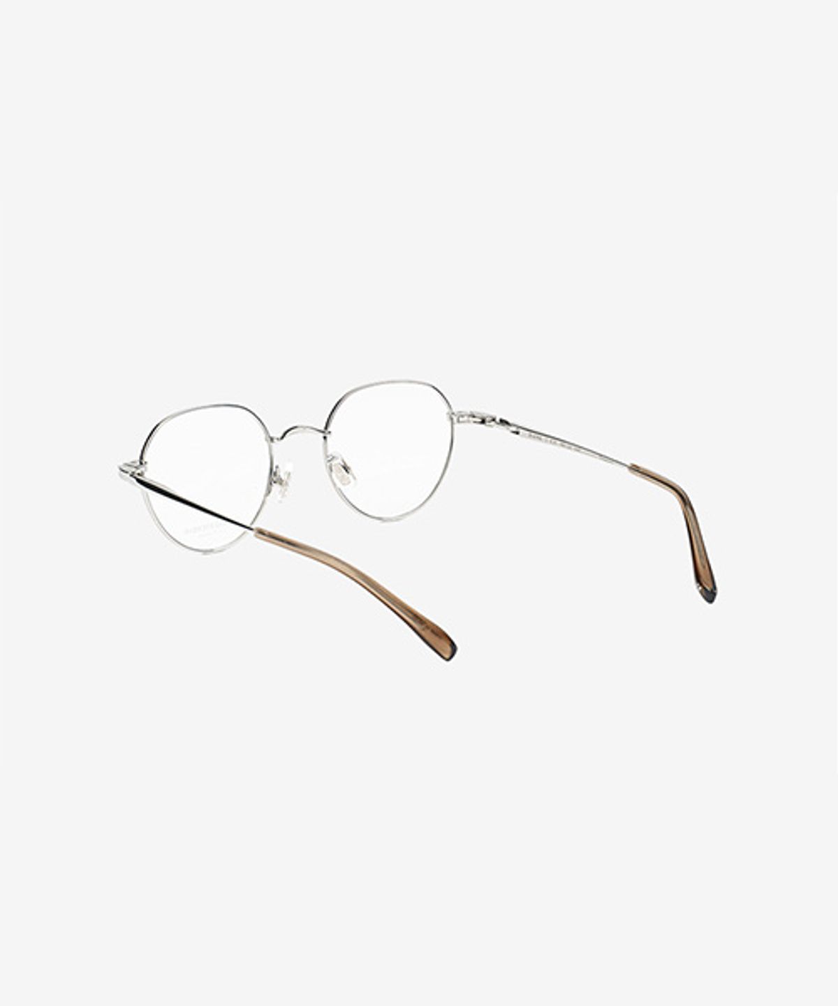 테츠오 아이웨어(TETSUO EYEWEAR) HANA(하나) 안경테 C5 ALL MATTE SILVER