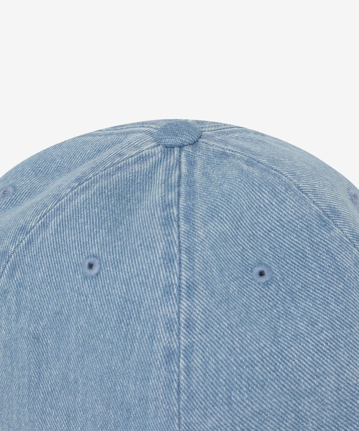 커버낫(COVERNAT) 로고 코지 핏 데님 볼캡 데님