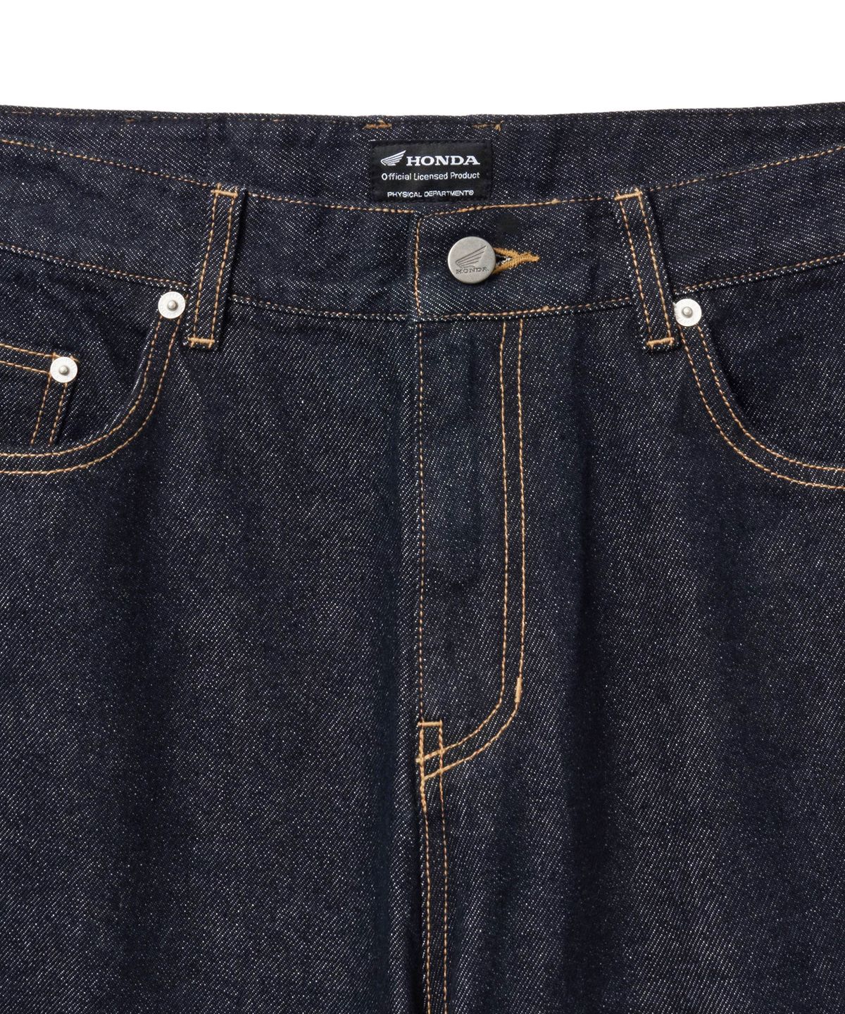 핍스 모터사이클(PHYPS MOTORCYCLE) Wing Logo Bermuda Pants Dark Blue